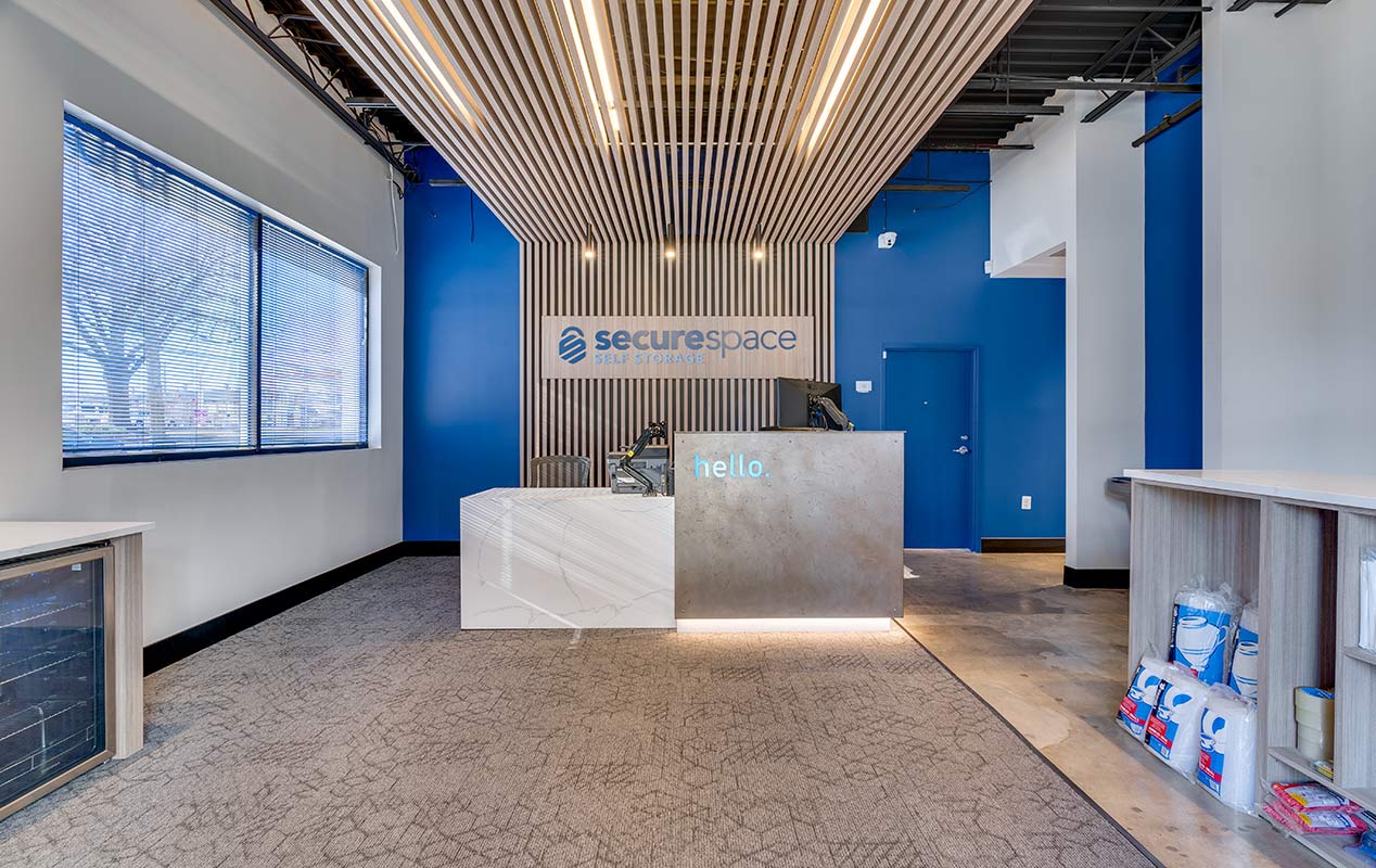 A welcoming lobby and workspace with free WiFi.