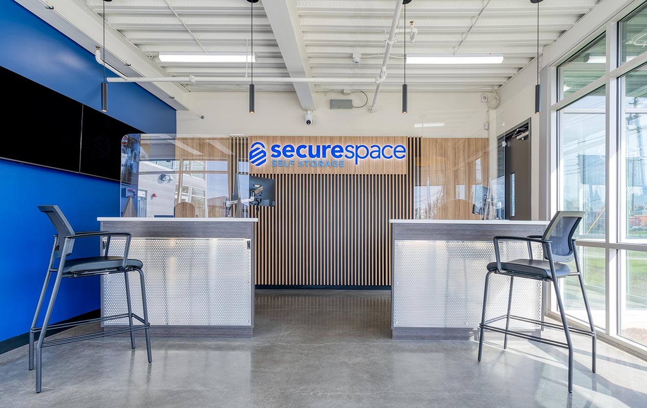 A welcoming lobby and workspace with free WiFi.