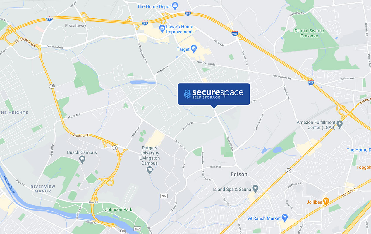 Conveniently located on Stelton Rd, directly accessible from the I-287.