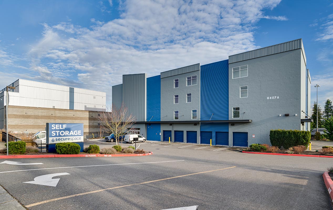 SecureSpace Self Storage in Everett, WA.