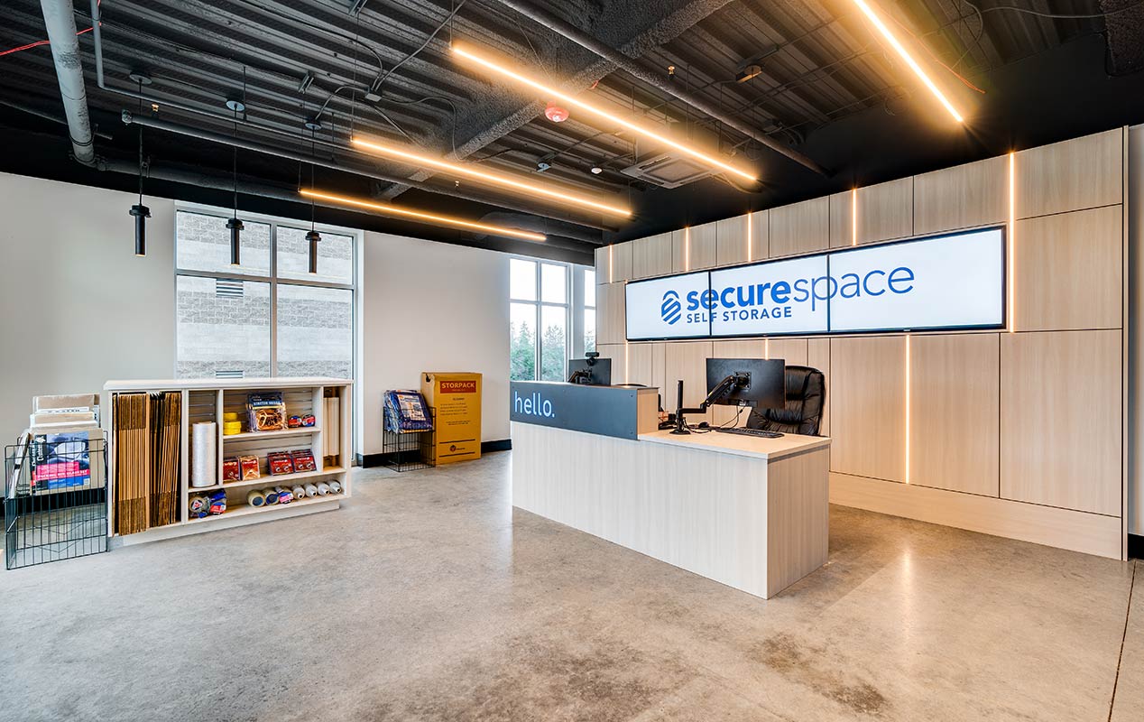 SecureSpace Self Storage in Everett, WA.