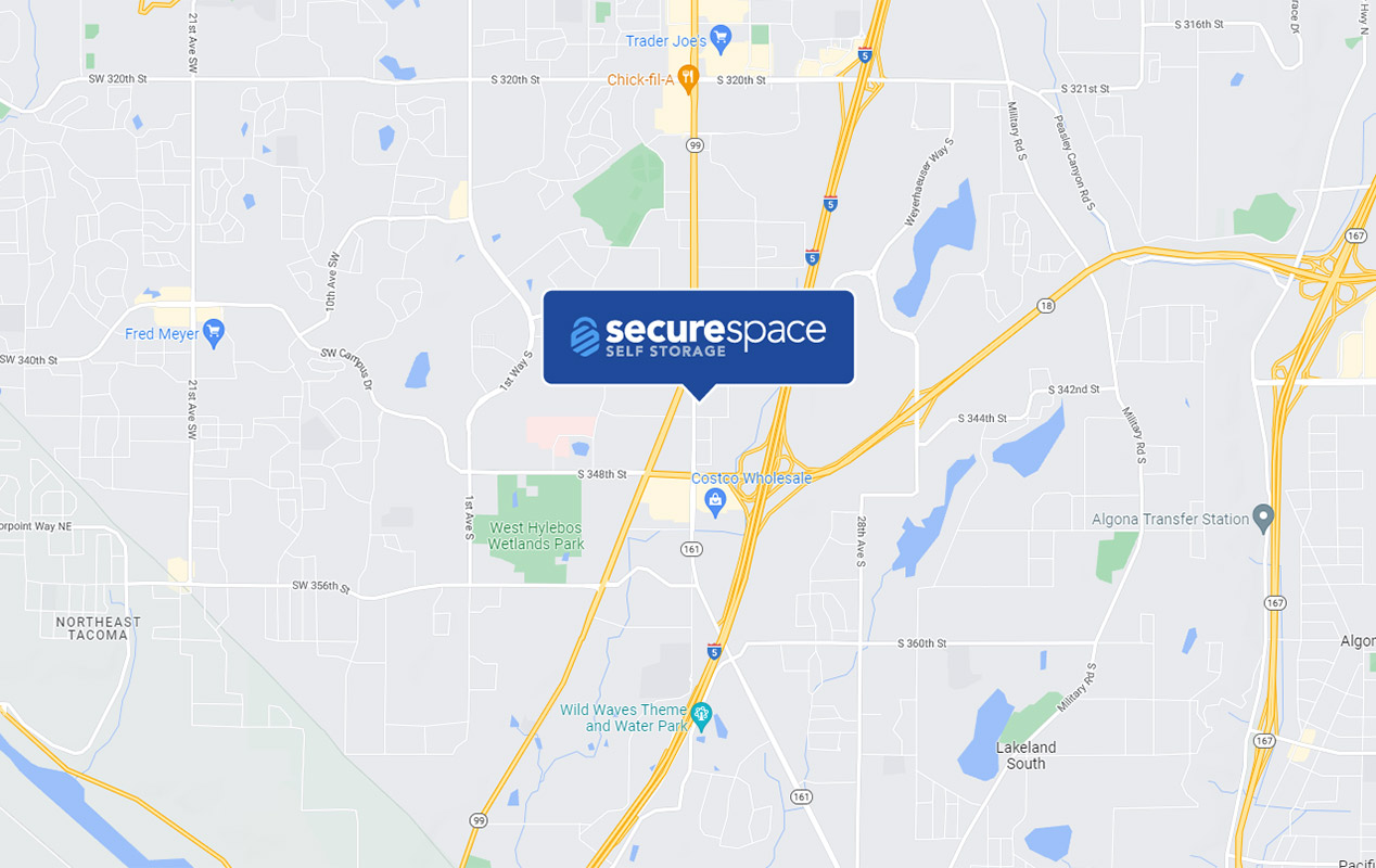 Conveniently located on 16th Ave S, between Hwy 99 and the I-5.