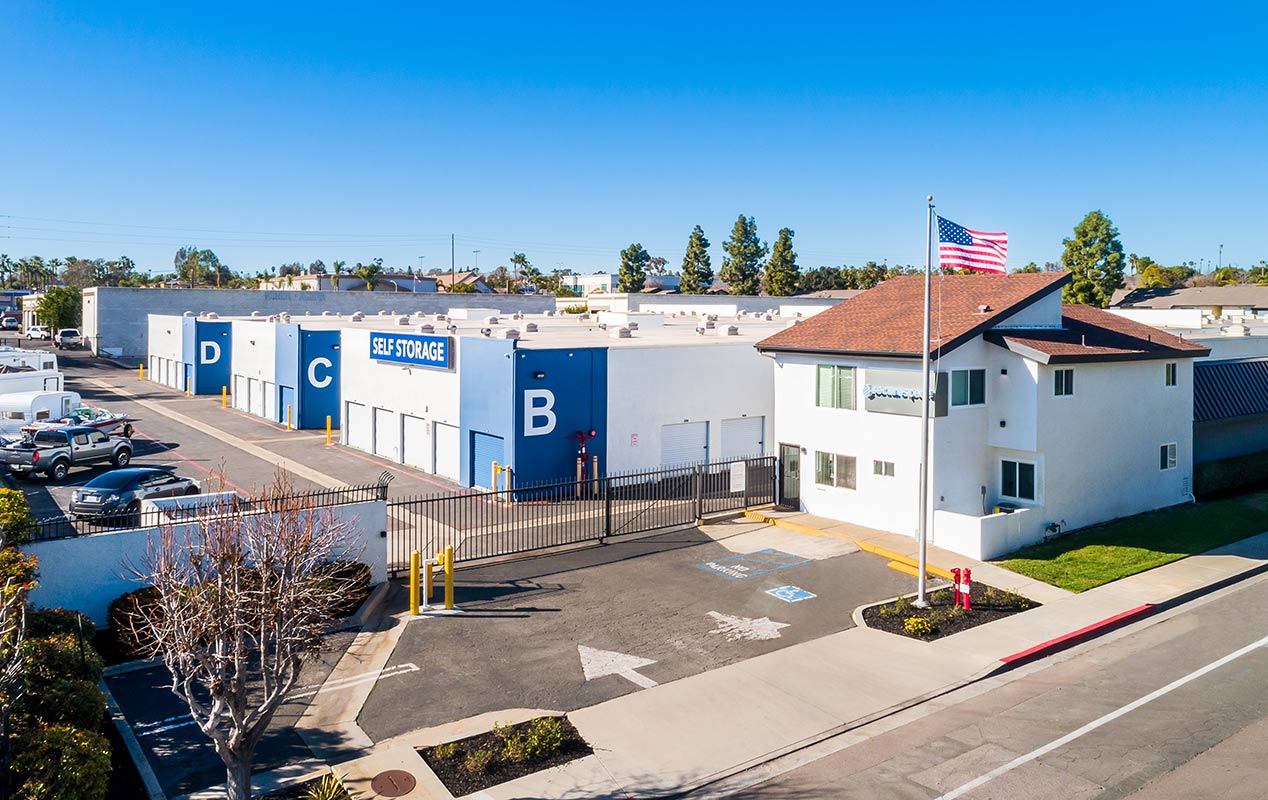 SecureSpace Self Storage in Vista, CA.