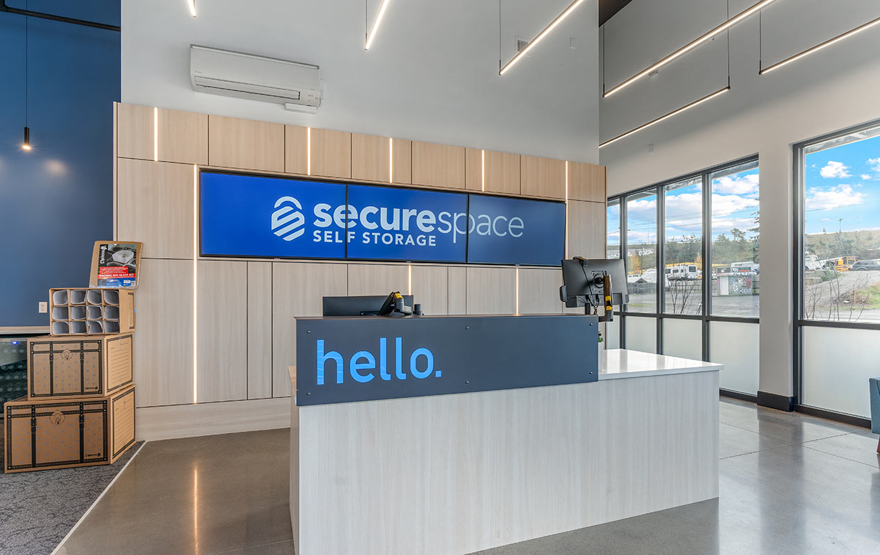 A welcoming lobby and workspace with free WiFi.