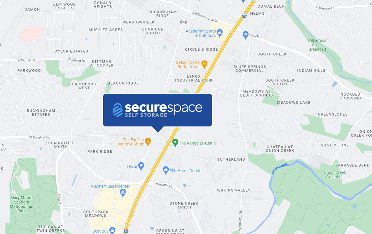 Conveniently located on S Congress Ave, directly accessible from the I-35.