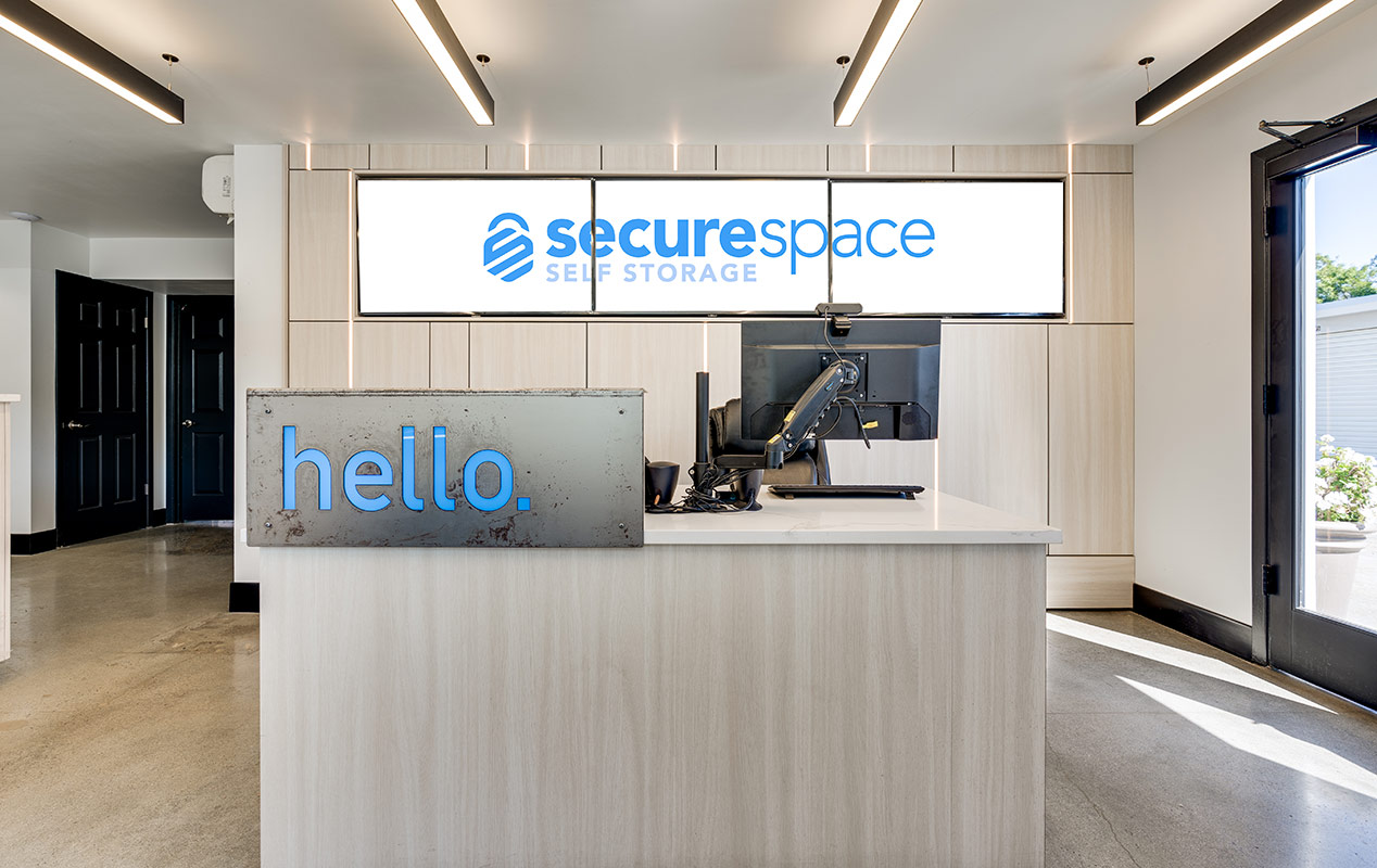 A welcoming lobby and workspace with free WiFi.