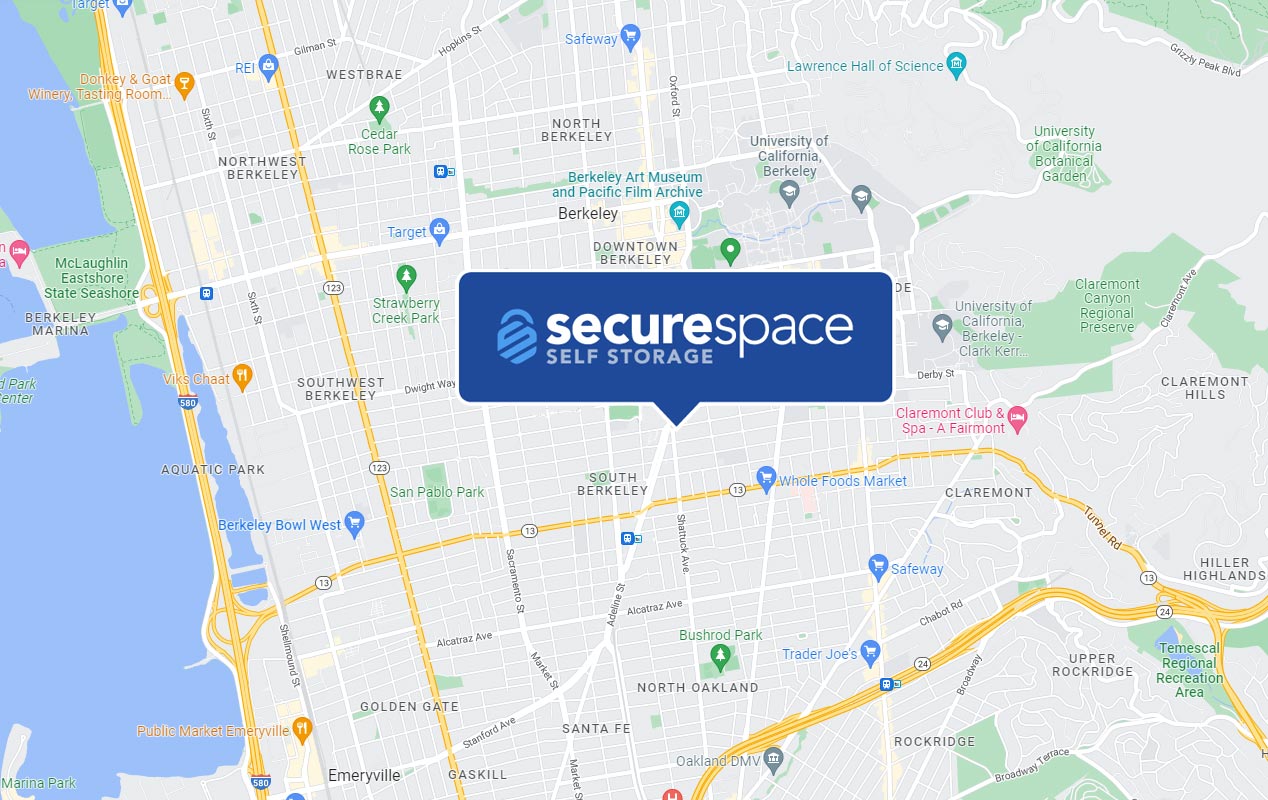 Conveniently located on Shattuck Ave, less than one mile from University of California, Berkeley.