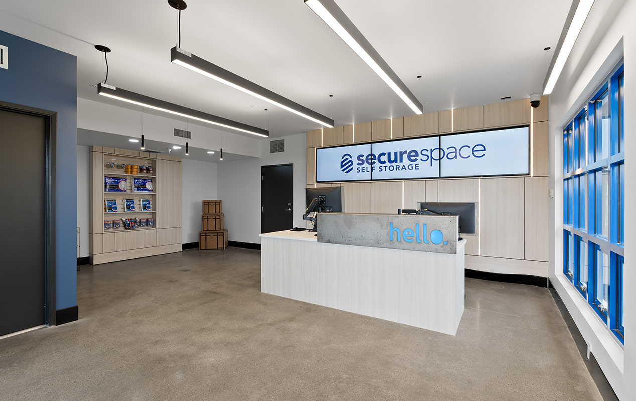 A welcoming lobby and workspace with free WiFi.