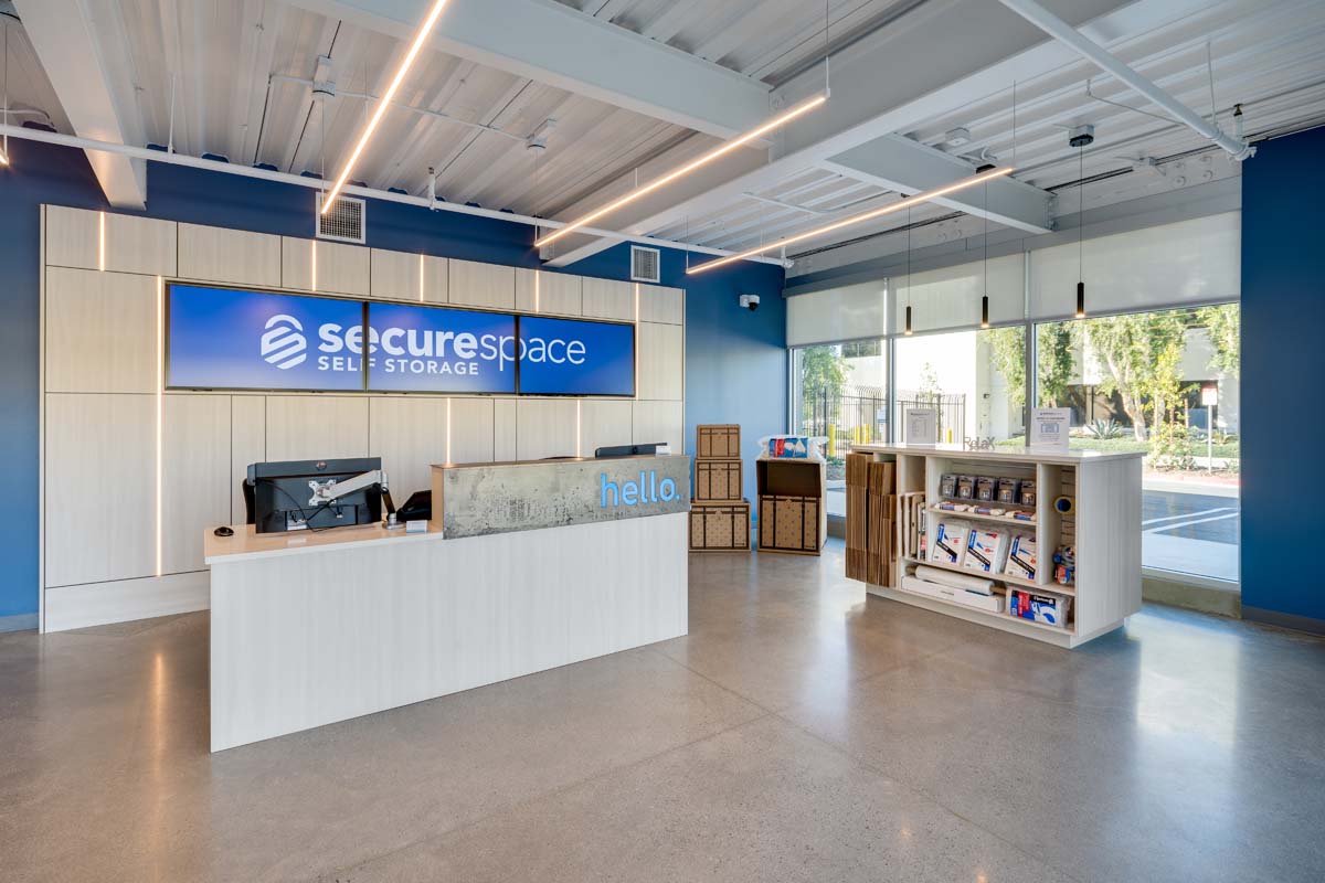 A welcoming lobby and workspace with free WiFi.