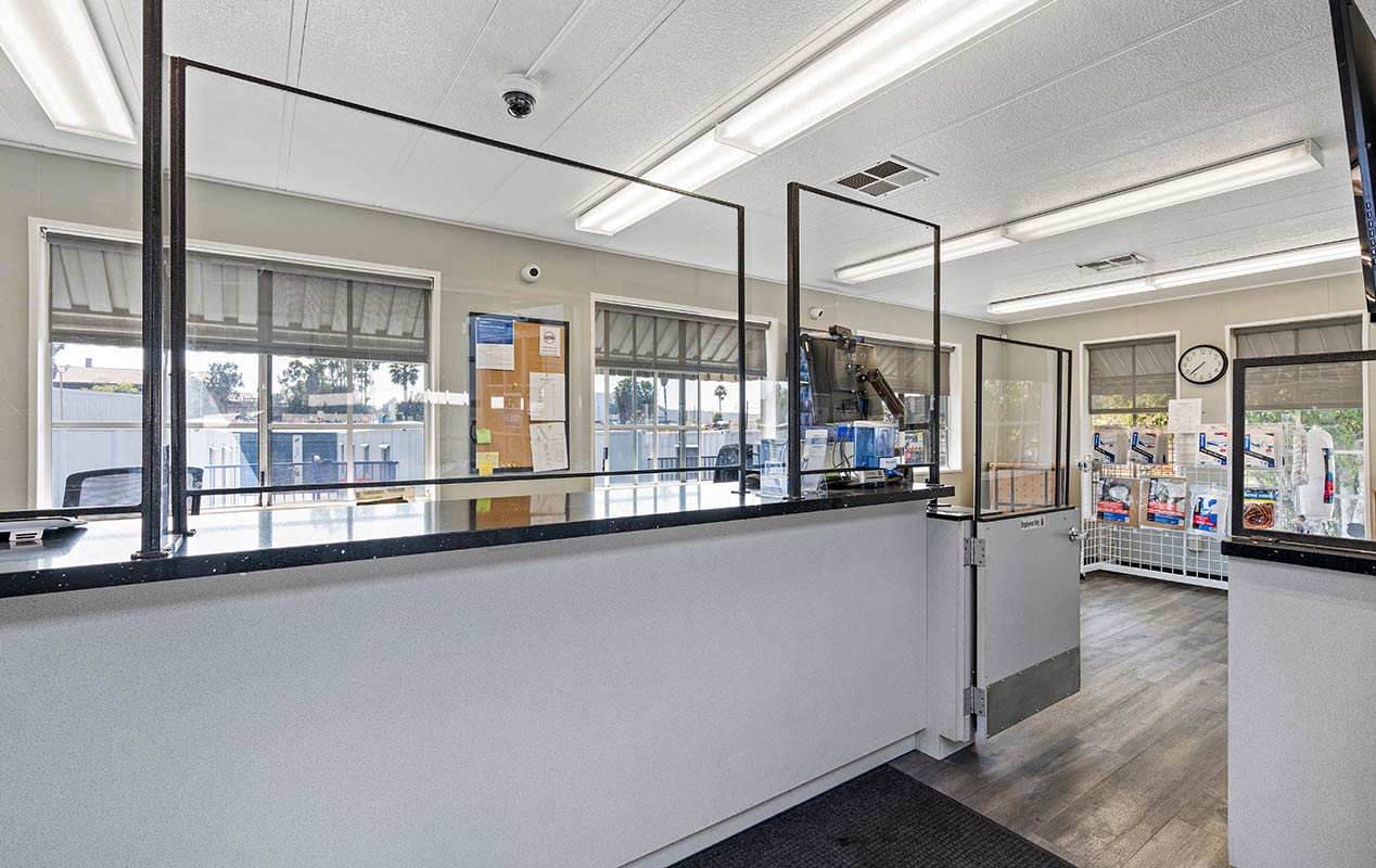 A welcoming lobby and workspace with free WiFi.