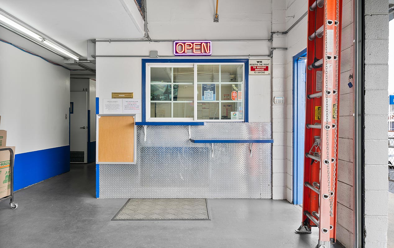 A welcoming lobby and workspace with free WiFi.