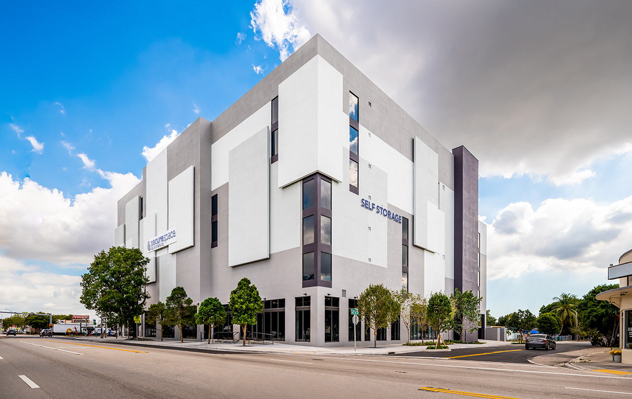 SecureSpace Self Storage in Coral Gables, FL.