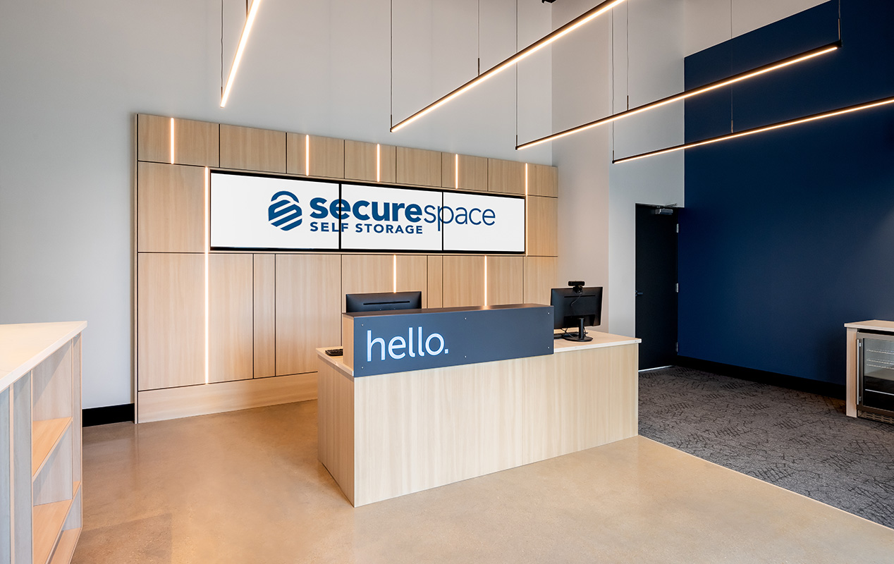 A welcoming lobby and workspace with free WiFi.