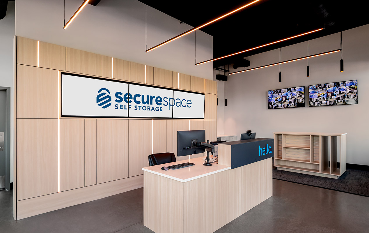 SecureSpace Seattle Magnolia Office & Loading Area