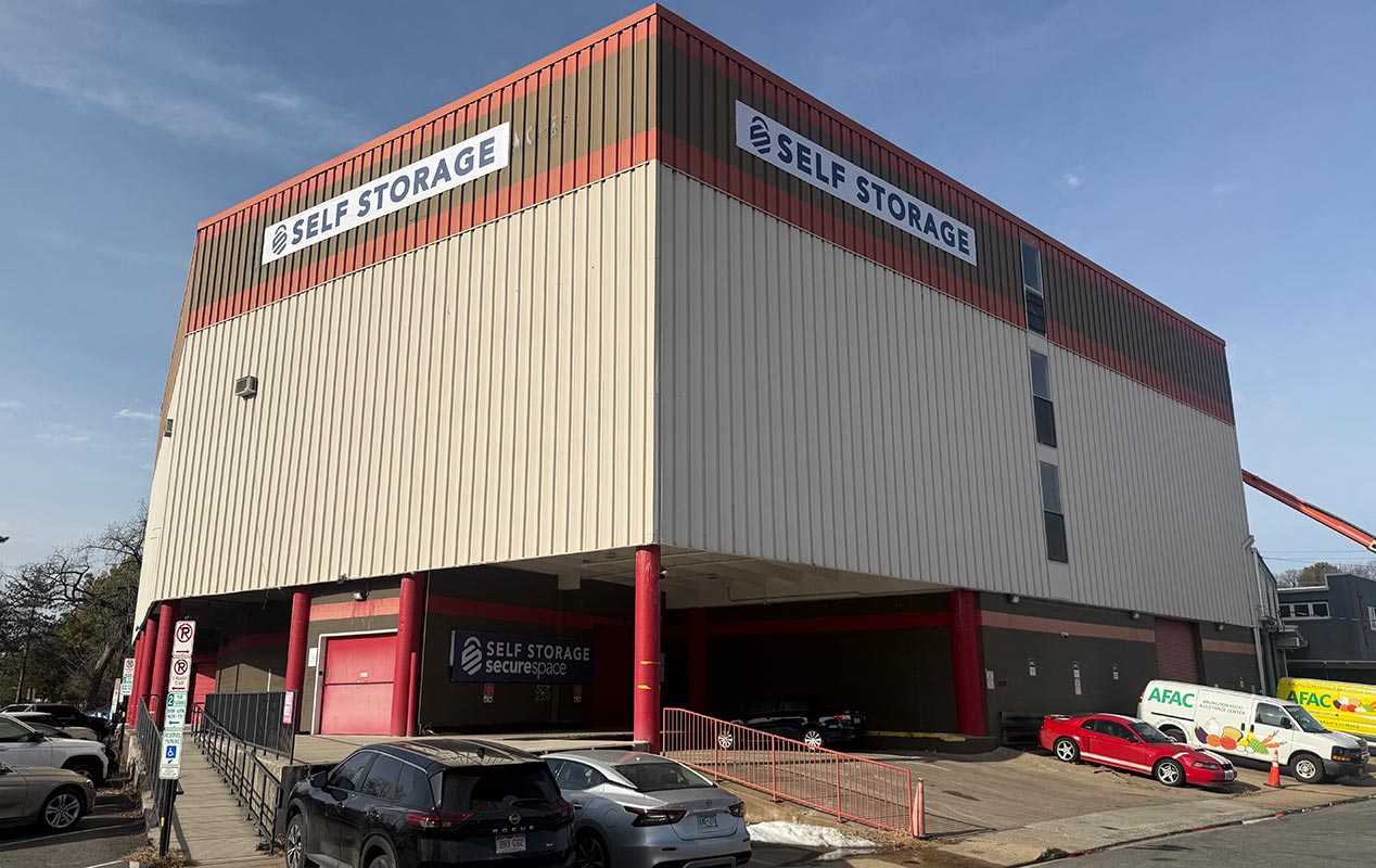 SecureSpace Self Storage in Arlington, VA.